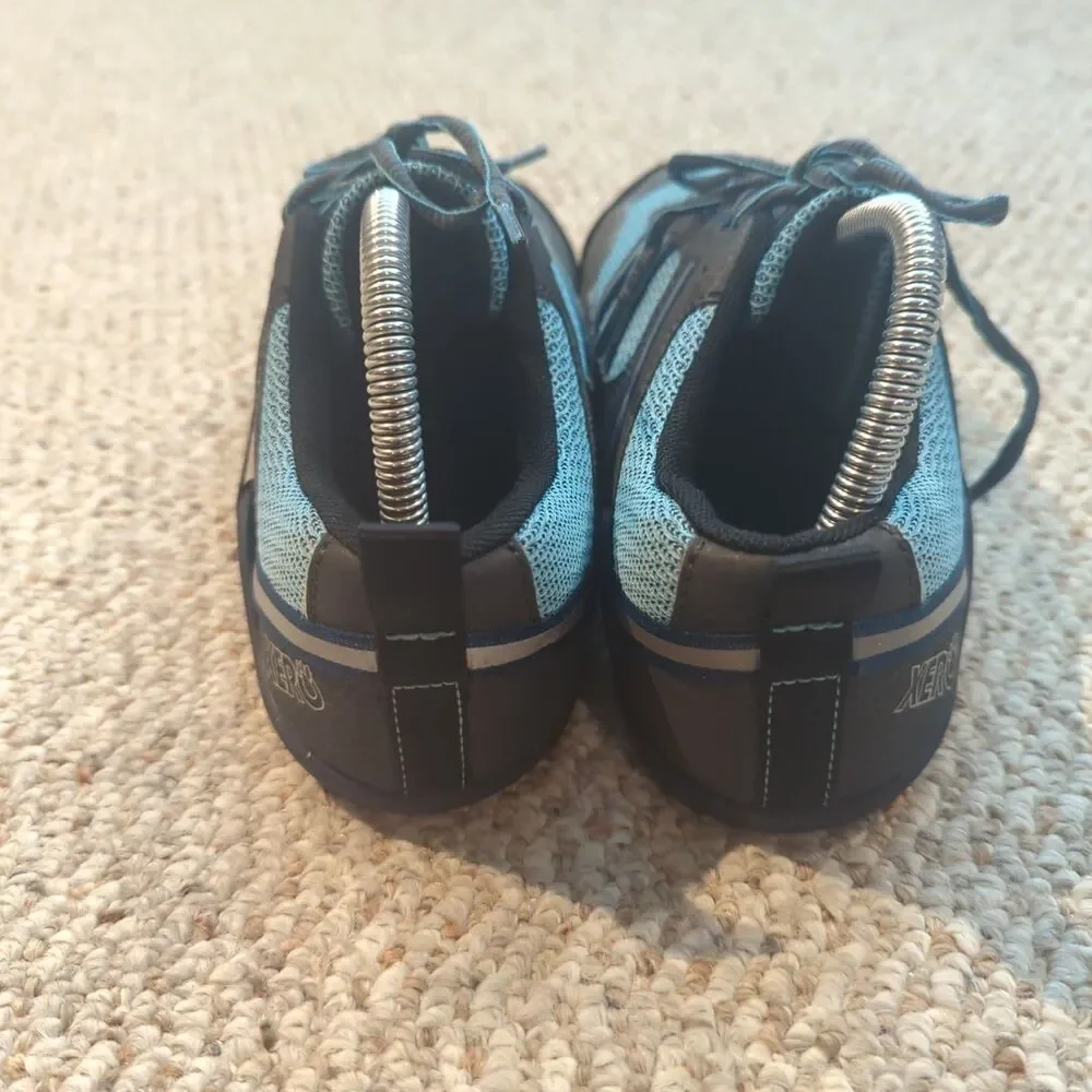 Xero Prio Lightweight Minimalist Barefoot Shoes Womens 8.5 Blue Gray Trail
